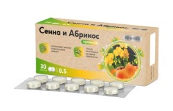 Сенна и абрикос, BioForte (БиоФорте) таблетки 500 мг 30 шт БАД к пище