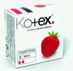 Тампоны, Kotex (Котекс) 8 шт мини