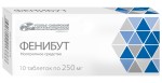 Фенибут, таблетки 250 мг 10 шт